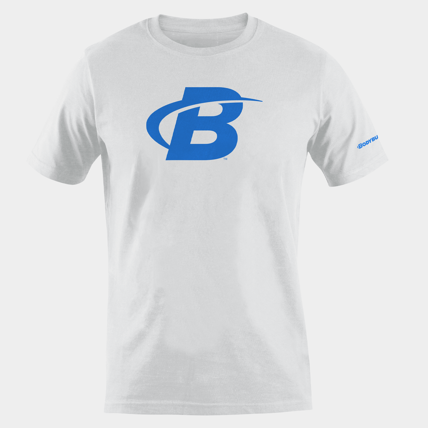 Bodybuilding.com Clothing Classic B Logo Tee, White, M A1
