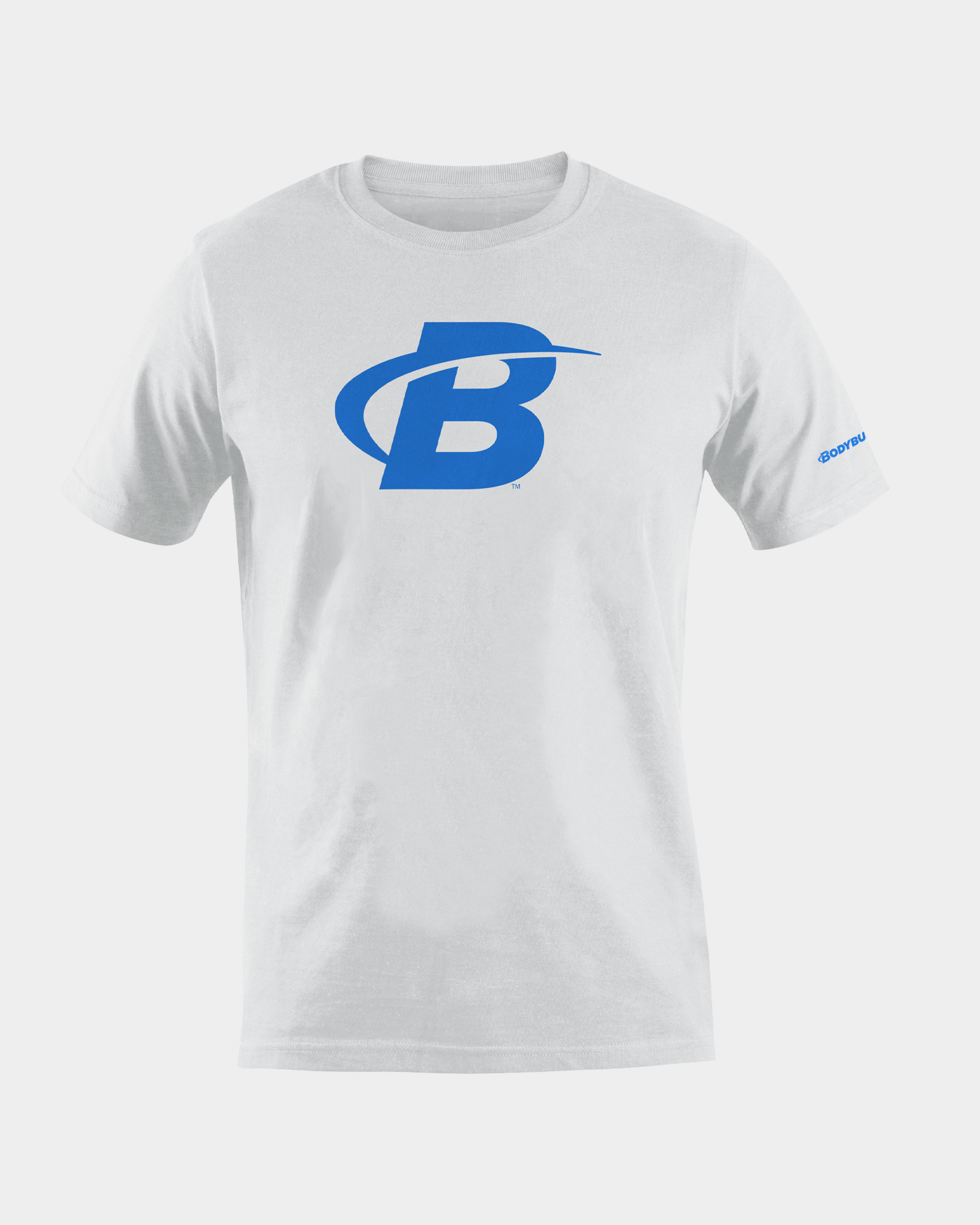 Bodybuilding.com Clothing Classic B Logo Tee, White, M A1