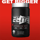 Bodybuilding.com ELITE Advanced TEST Testosterone Booster, Unflavored, 180 Capsules A2