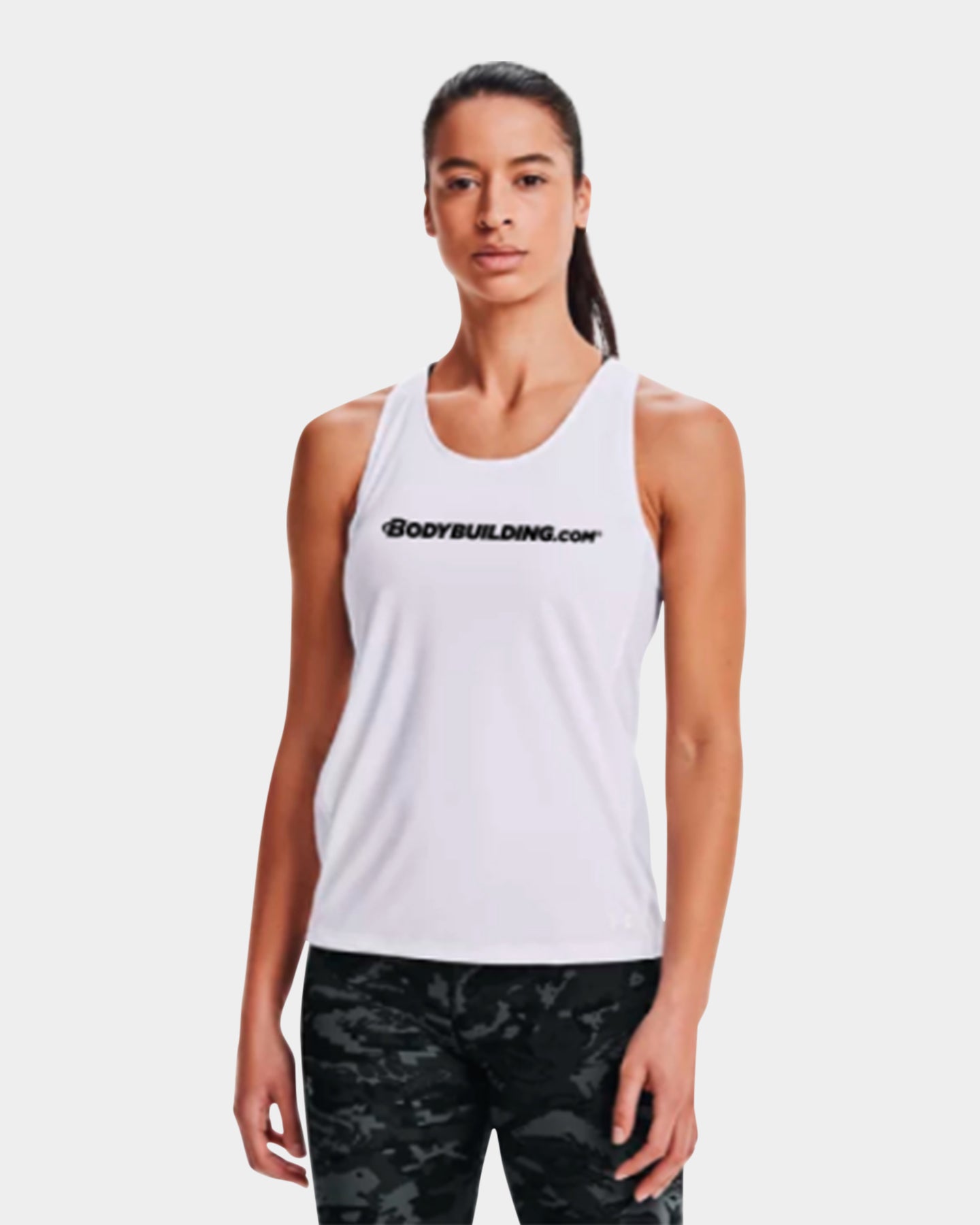 Under Armour UA Fly By Tank, White, S