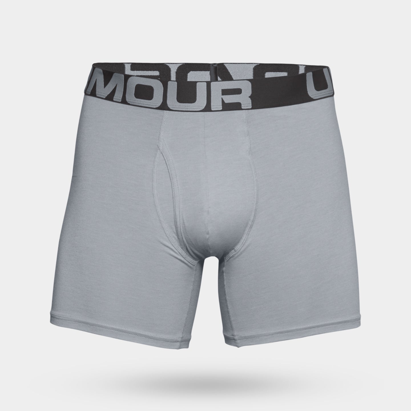 Under Armour Charged Cotton 6" 3-pk, Mod Gray/Jet Gray, L A1