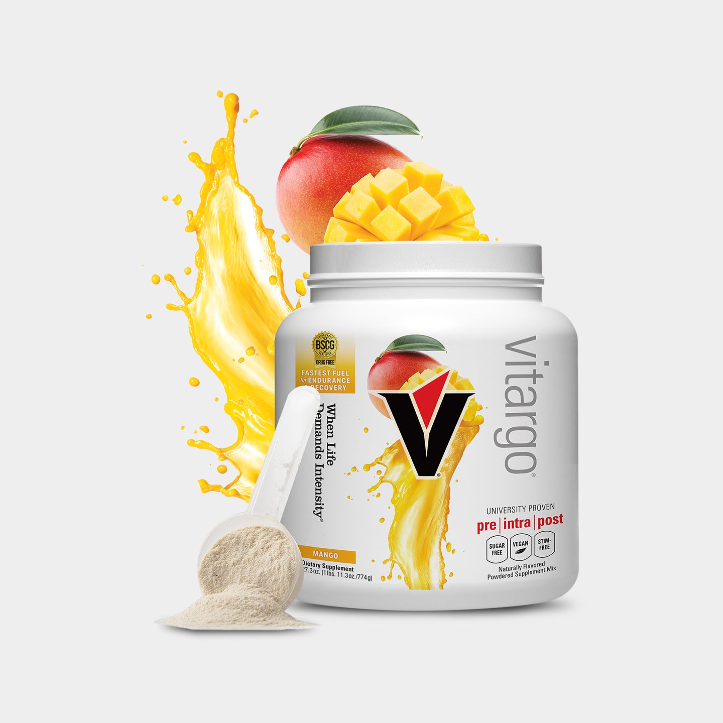 Vitargo Carbohydrate Powder, Mango, 10 Servings A1