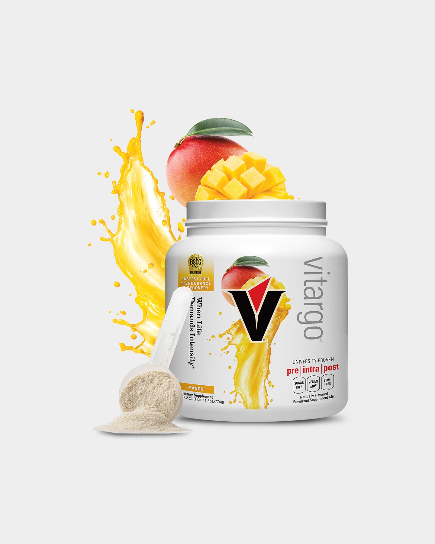 Vitargo Carbohydrate Powder, Mango, 10 Servings A1