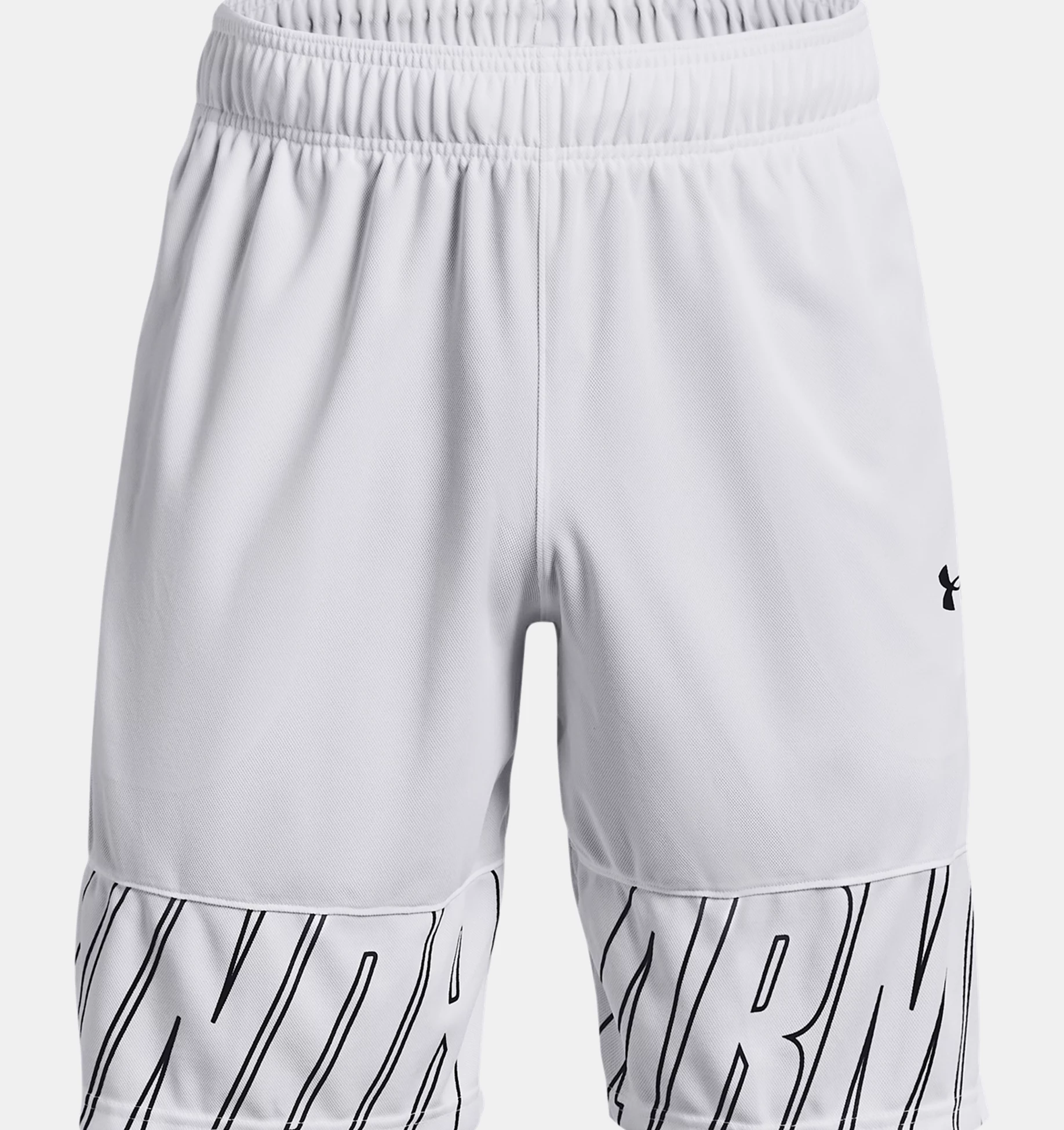 Under Armour Baseline 10" Men's Shorts, White, XL A4